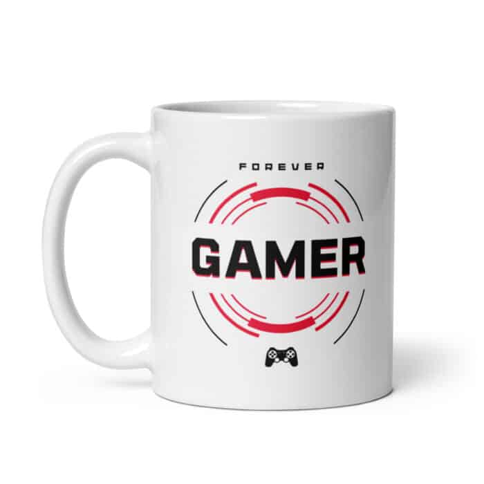 Awesome gaming mug "FOREVER GAMER"