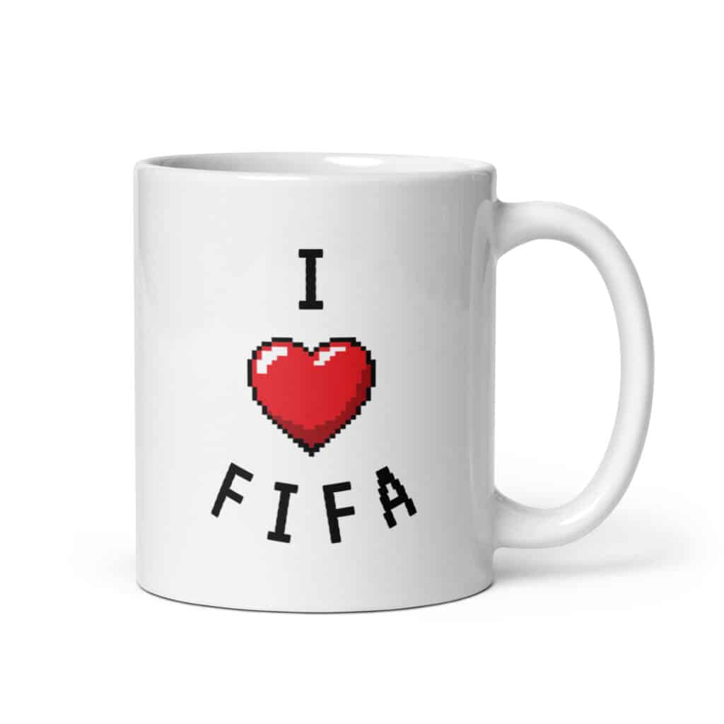 Cool Retro Style Gaming Mug "FIFA"