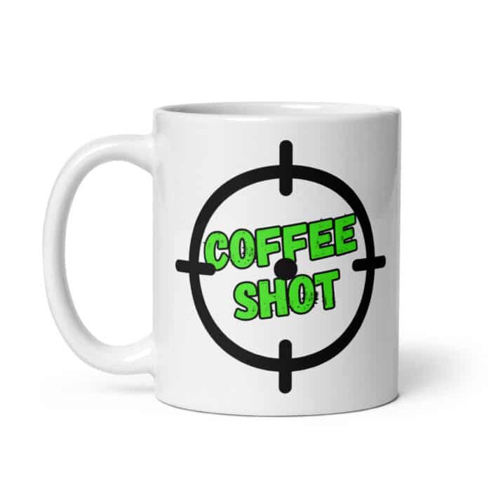 Funny gaming mug "Coffee Shot"