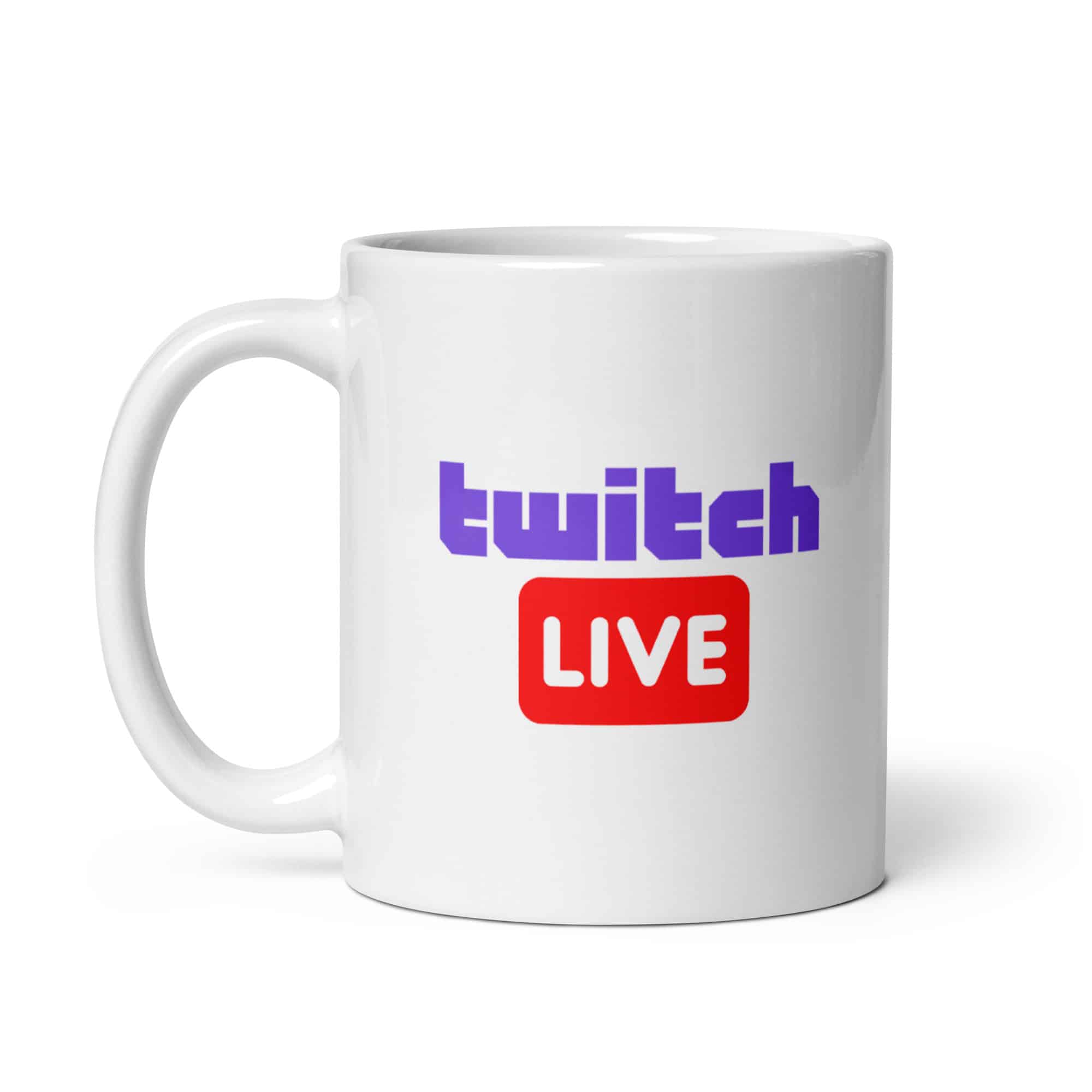 Mug for Streamers "TWITCH LIVE"