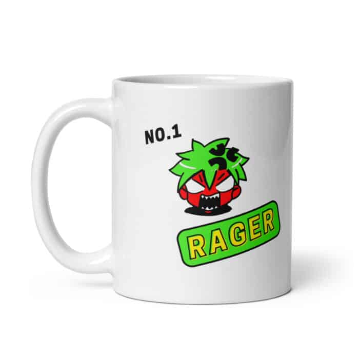 Funny Gaming Mug "No. 1 RAGER"