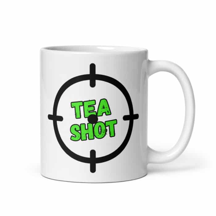 Funny gaming mug "Tea Shot"