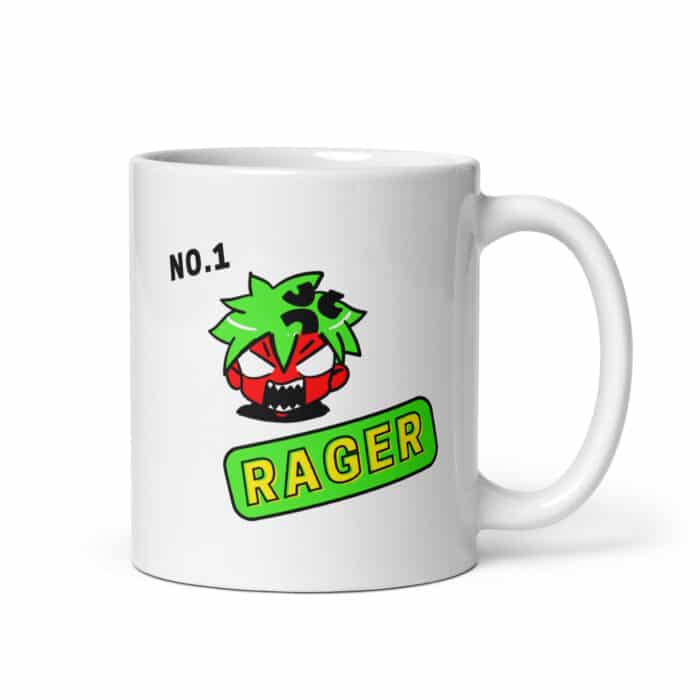 Funny Gaming Mug "No. 1 RAGER"