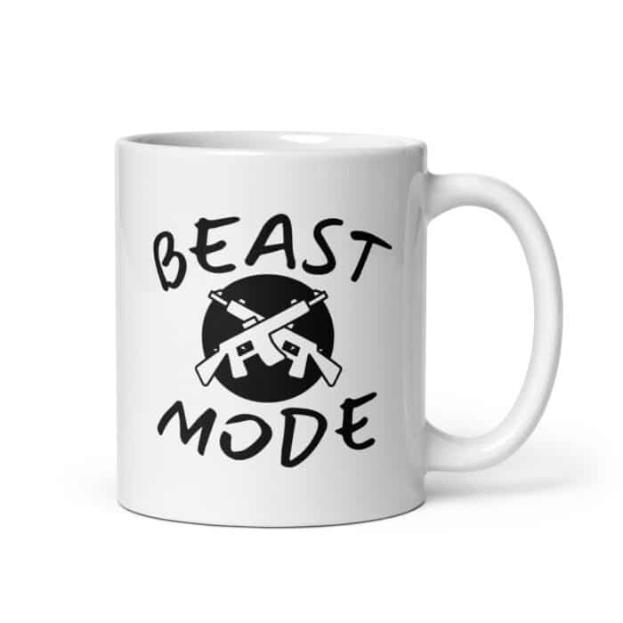 cool action COD gaming mug "BEAST MODE"