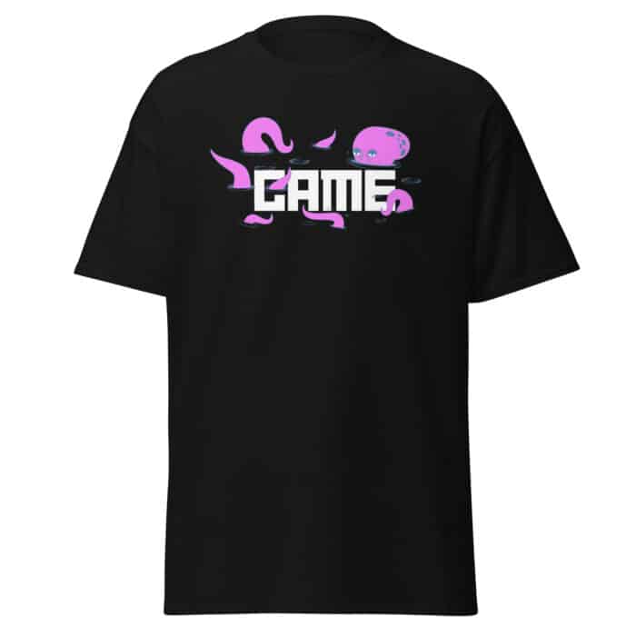 Squid GAME Gaming T-Shirt Gift in Black