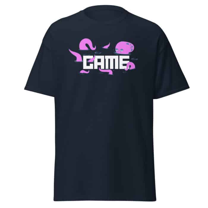 Squid GAME Gaming T-Shirt Gift in Navy