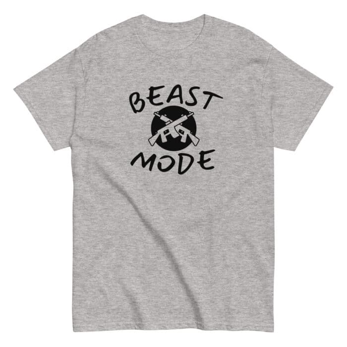 Beast Mode Gaming T-Shirt in Grey