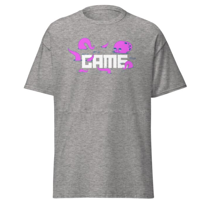 Squid GAME Gaming T-Shirt Gift in Grey