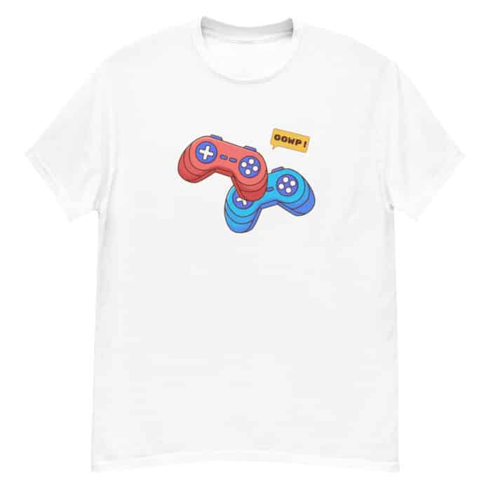 Cool Gaming T-Shirt in white "GG WP"